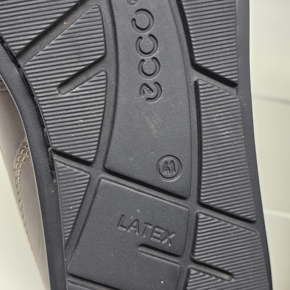 Ecco Men's Classic Moc 2.0 Venetian Leather Loafers Coffee Size 41 EU/7-7.5 US - Picture 13 of 13